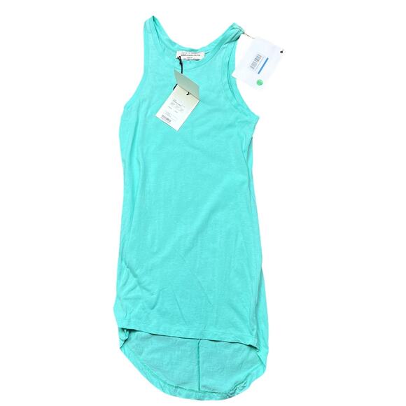 John Galliano Paris Original DesignWomen's Size XS Teal Tank Top Jemiba NWT - Picture 1 of 10